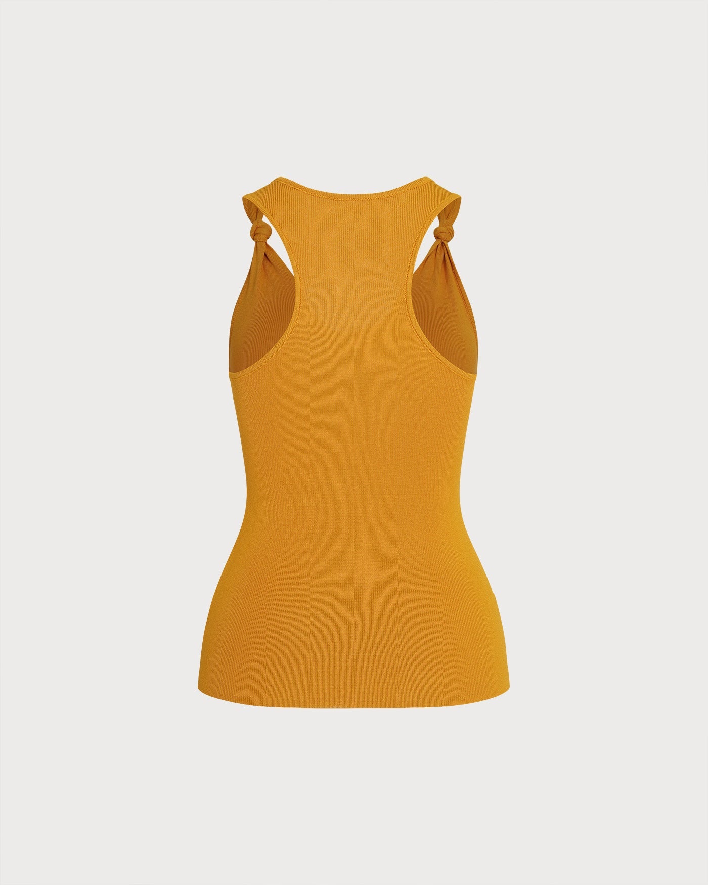 Ginger Solid Sleeveless Tank Top