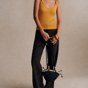 Ginger Solid Sleeveless Tank Top